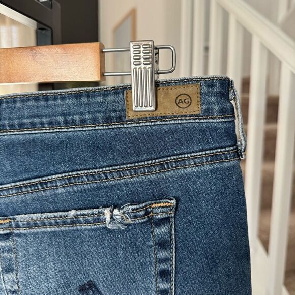 Adriano Goldschmied AG Stilt Cigarette Jean 31R Distressed - Picture 10 of 14